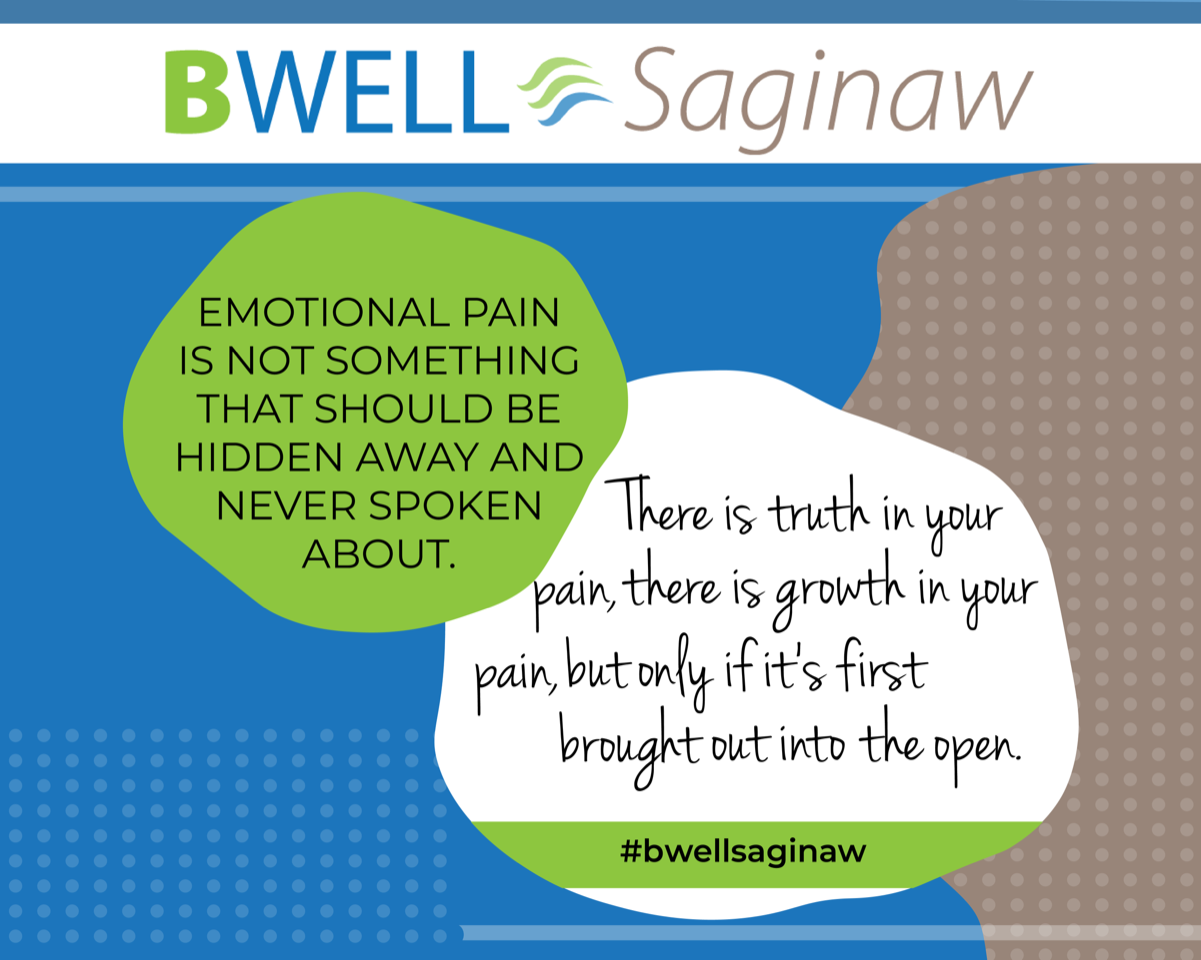 #23: Emotional pain should not be hidden away (FB)