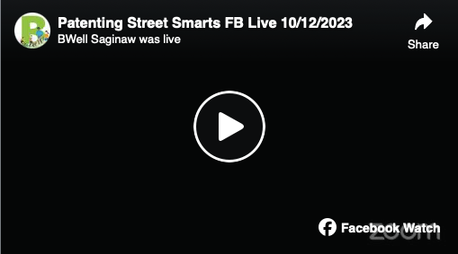 Parenting Street Smarts FB Live 10/12/2023