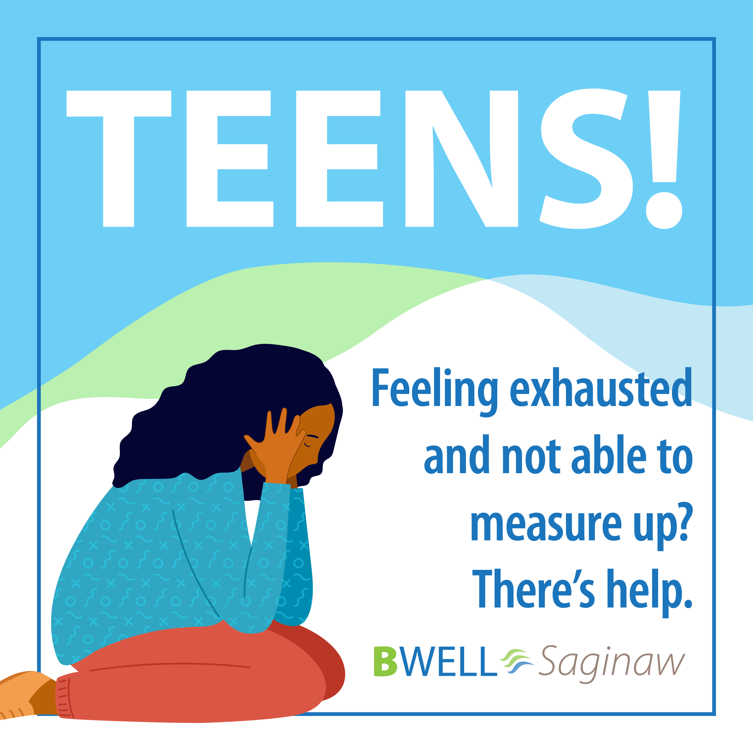 #2: Teens: Feeling exhausted and not able to measure up?